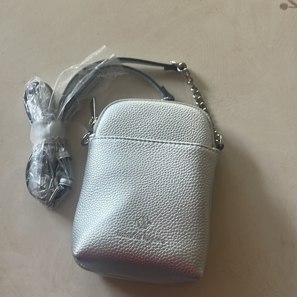 Nanette Lepore silver crossbody NWOT. - Picture 3 of 10